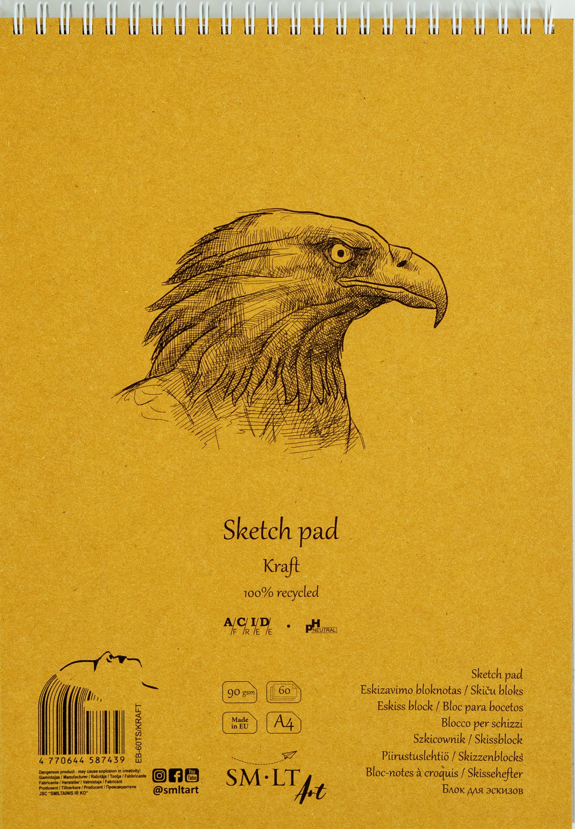 Sketch Pad, School, A4, 60 Pages - Supplies East Riding