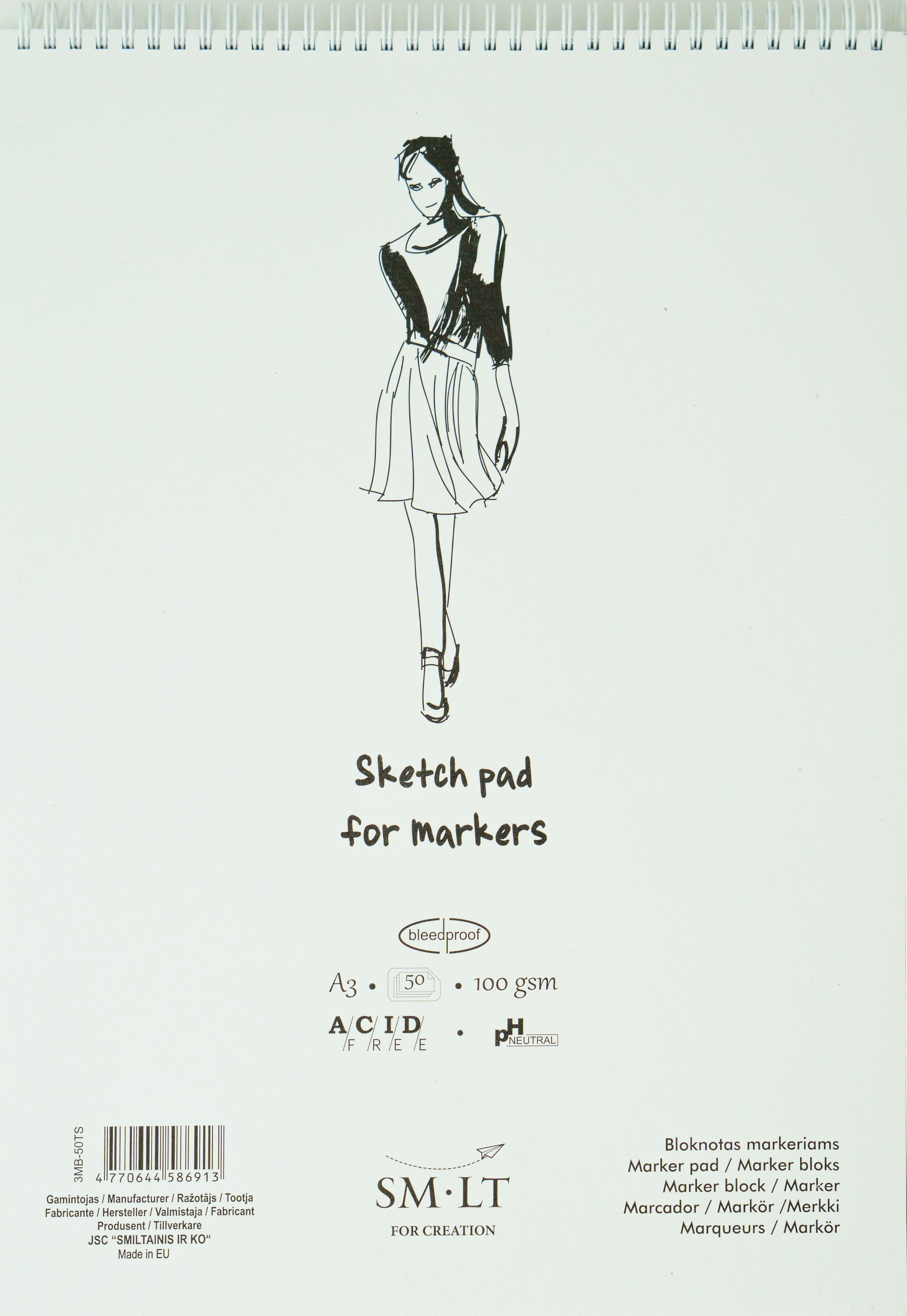 Sketch pad Authentic Marker