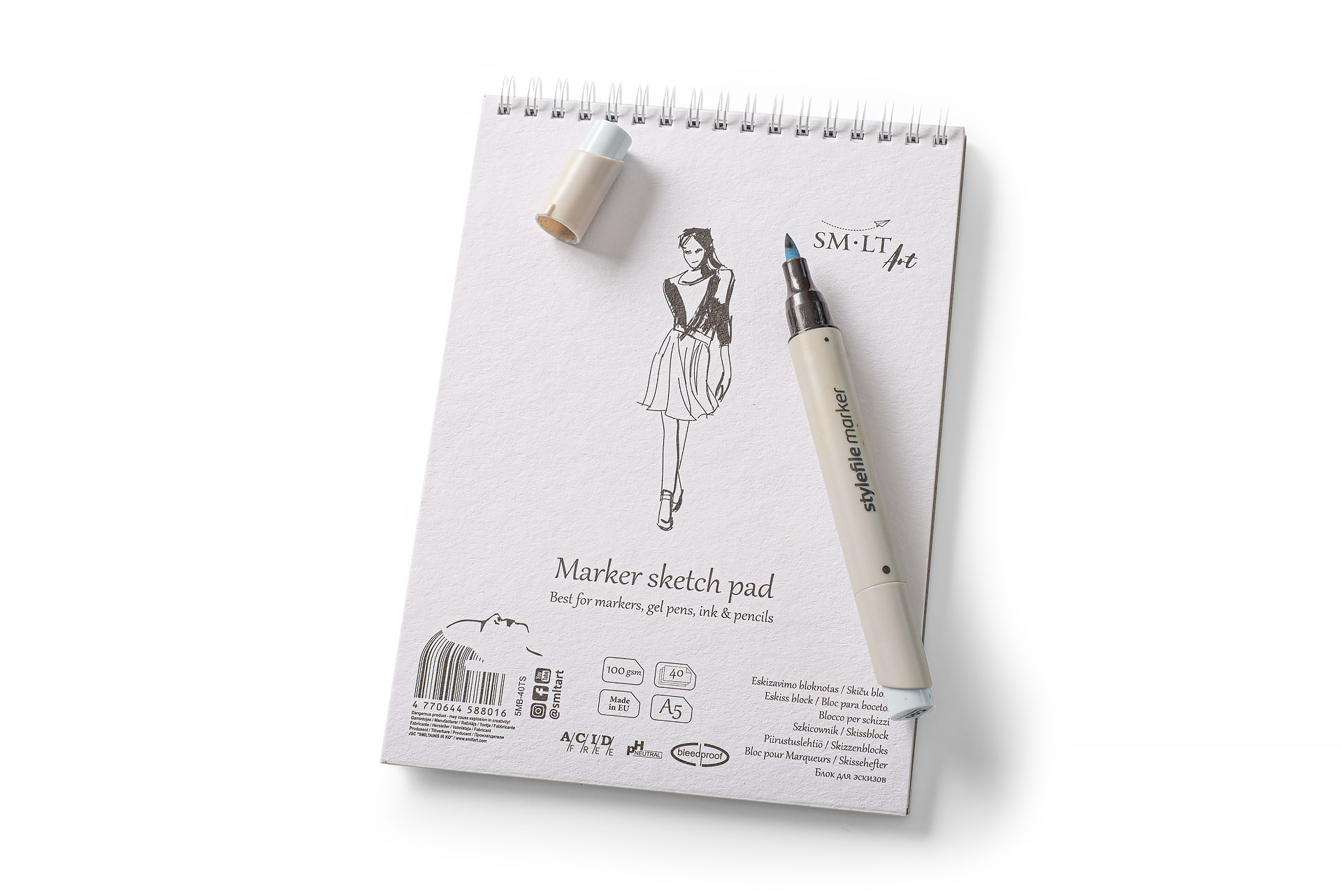 Sketch pad Authentic Marker