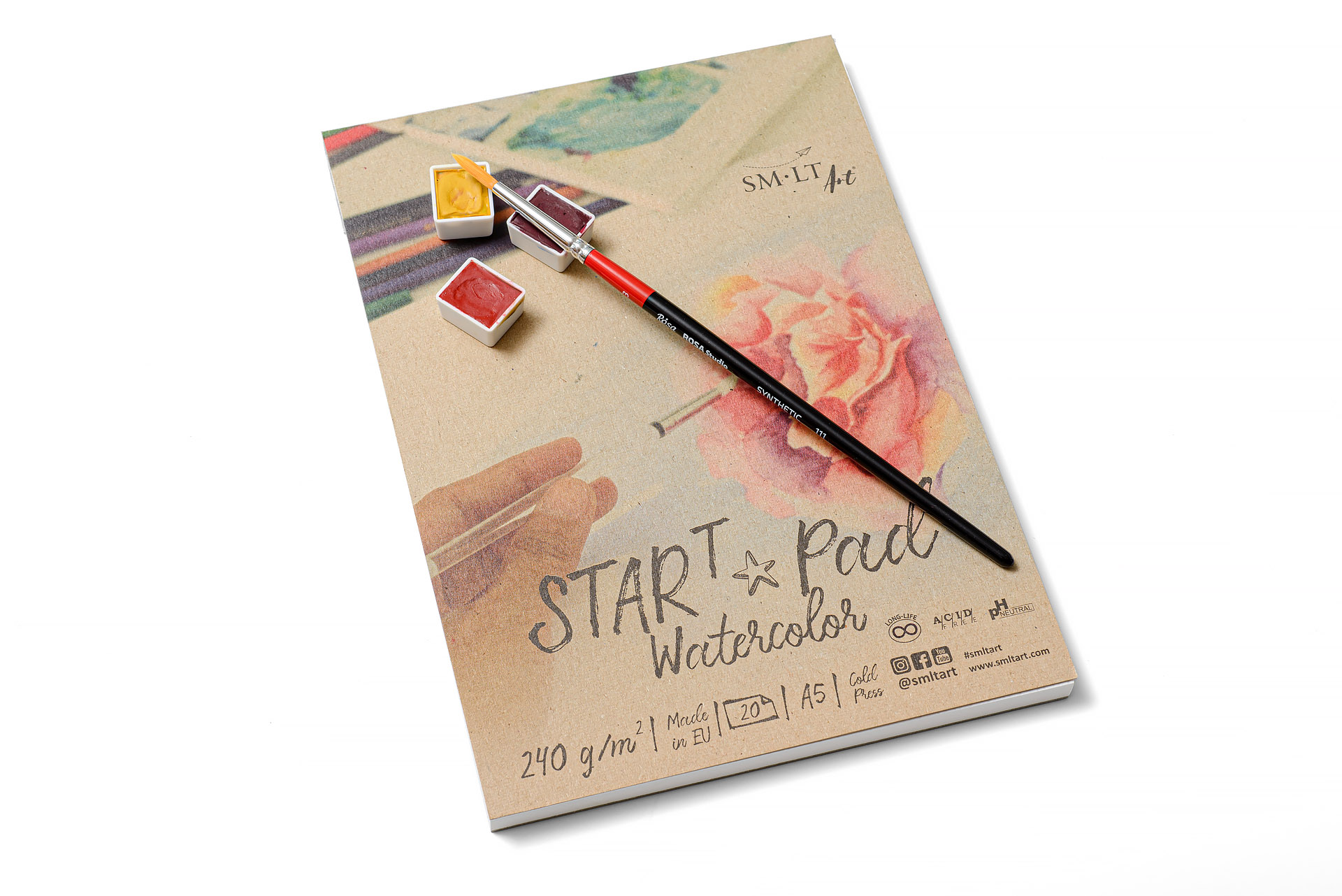 Water Color Pad A3 - 24 Sheets – Smart Stationery