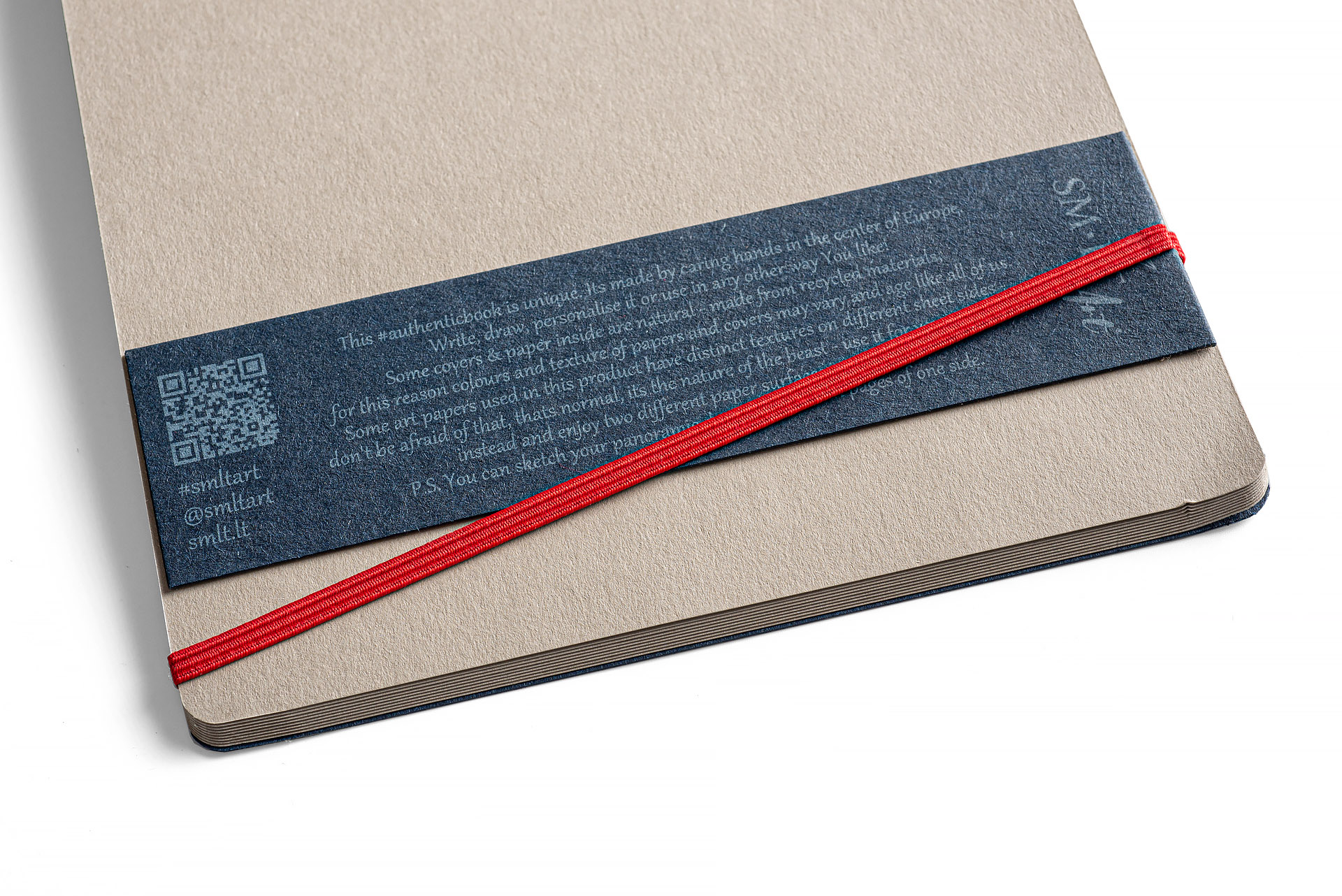 SMLT Art - Stitched Bristol Paper Album #SMLT5EB18ST