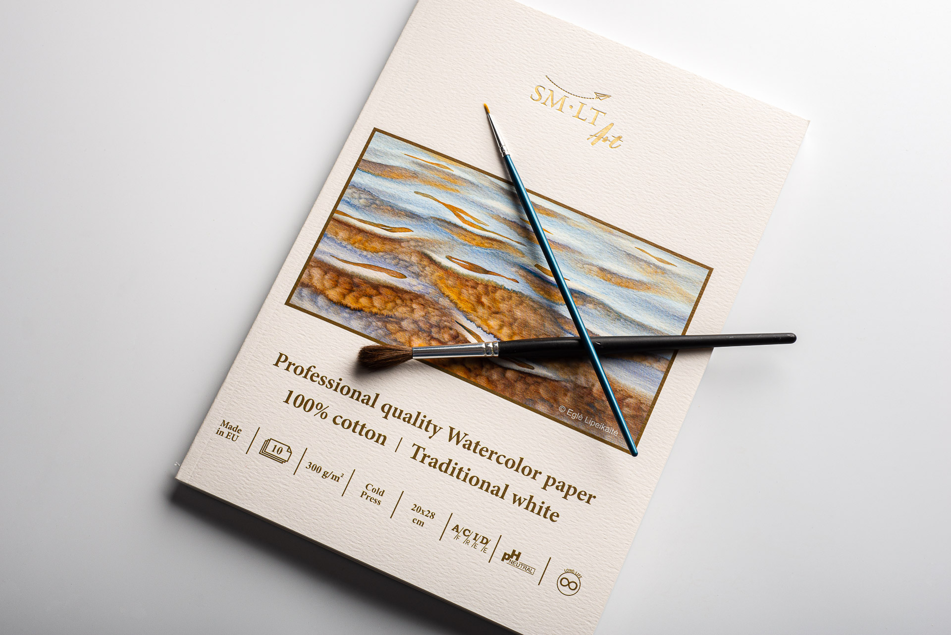 SM.LT C 24 White 100% Cotton Watercolour Cards - 147x106mm, 300gsm, Pack Of 24, Perfect For Painting & Craft - View #10