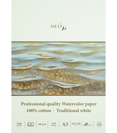 Crevide Watercolour Pad Cotton A3 300g