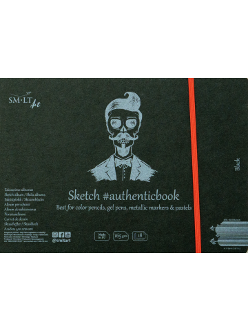 SMLTArt SMLT Bristol Sketch #authenticpad A4 in folder - 50 sheets