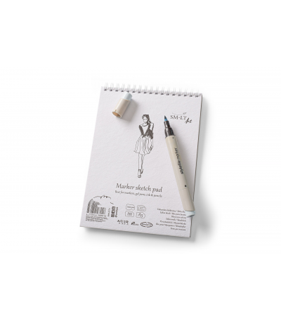 SMLTArt SMLT Sketch Pad for Markers A4 - 50 sheets