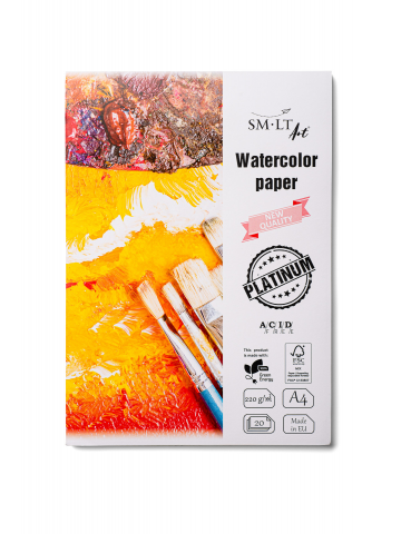 Speedball Art Products 285257 Bienfang 538 PH Neutral Watercolor Pad 140lb 100 Sheet 18x24