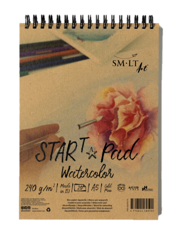 Castle Series Art Watercolor Paper Pad Solid Watercolor - Temu